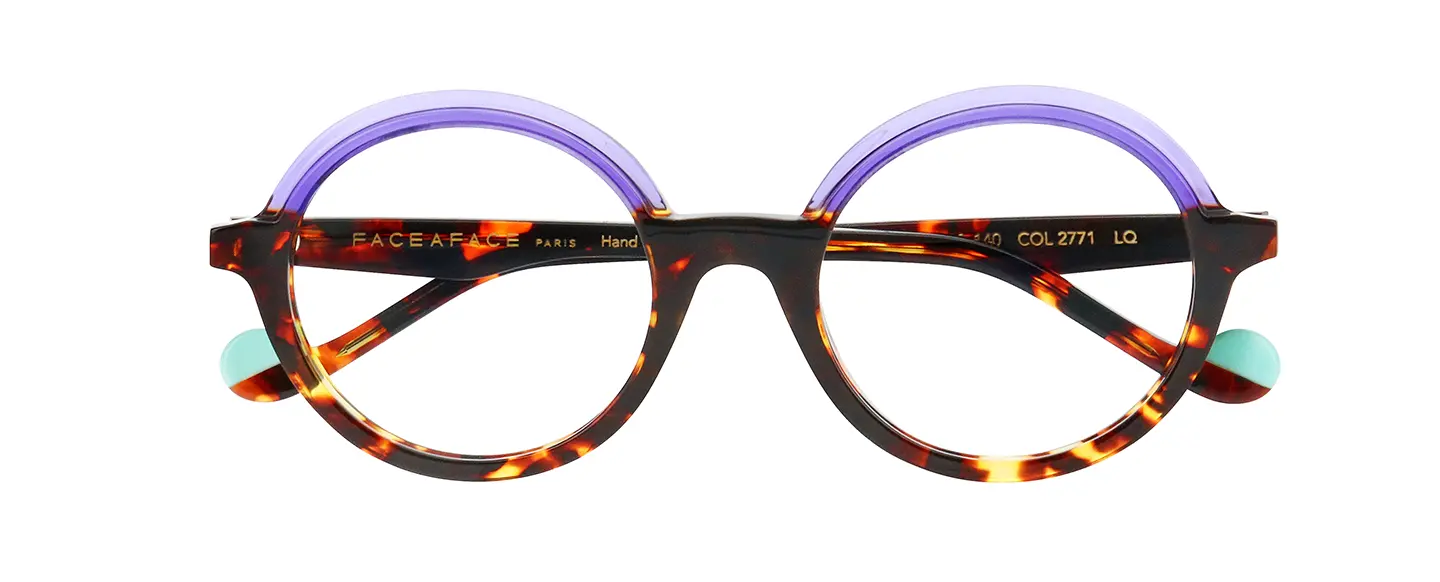 Face a Face eyeglasses style Nendo 2 in 2771 Ultra Violet.