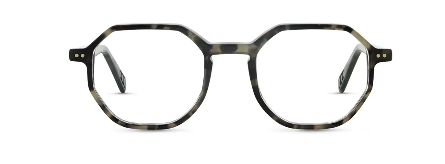 Lunor eyeglass style 455 in 18 Black Havana.